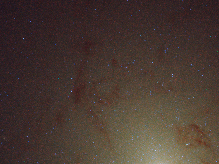 Naines blanches dans M 31. Crédit : Nasa/ESA