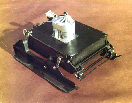 Le petit "rover à skis" embarqué par la sonde Mars 3. Crédit : DR