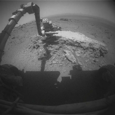 Roche Tisdale 2 sur Mars. Crdit : NASA/JPL-Caltech