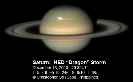 Saturne par Christopher Go