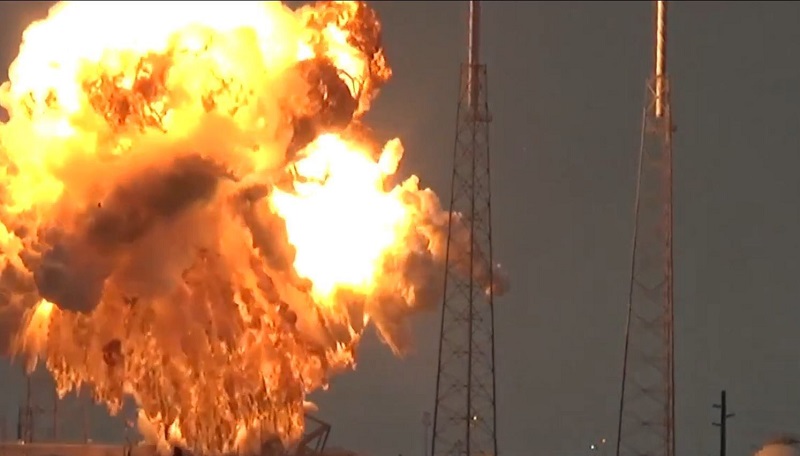 De l'oxygène solide à l'origine de l'explosion du Falcon9 ...