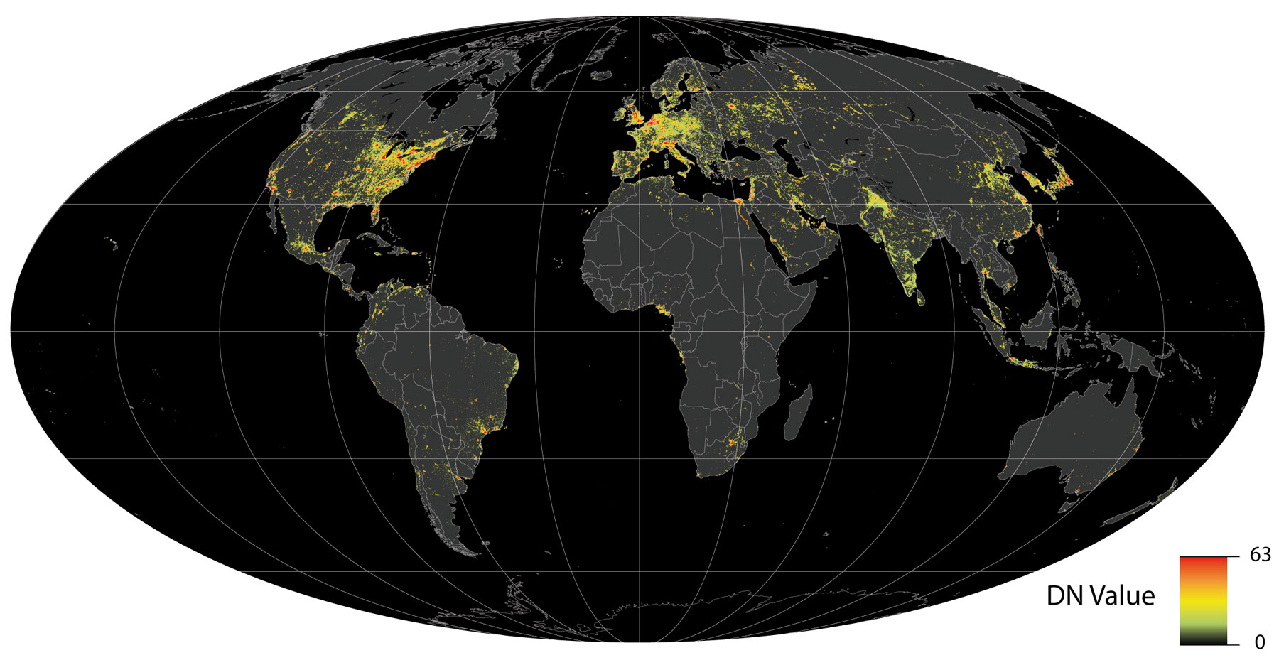La Premiere Carte De L Evolution Mondiale De L Eclairage Nocturne Sur Ans Ciel Espace La Premiere Carte De L Evolution Mondiale De L Eclairage Nocturne Sur Ans Ciel Espace