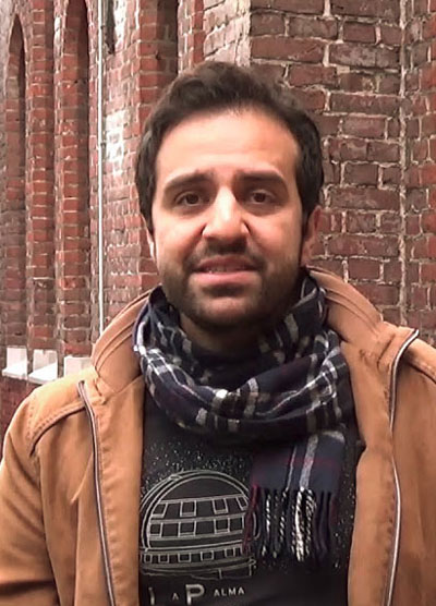 Teymoor Saifollahi, astophysicien à l’université de Groningen, aux Pays-Bas. Courtesy T. Saifollahi
