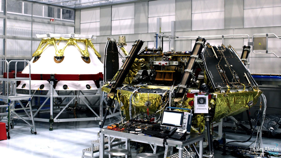 La sonde Exomars 2022, en cours de préparation. © ESA