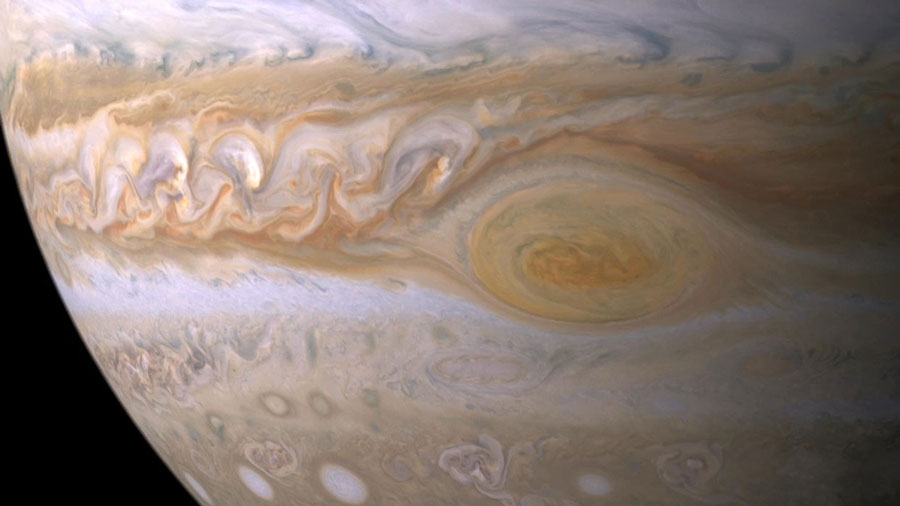La Grande Tache rouge de Jupiter. © Nasa/JPL/Space Science Institute