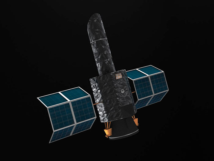 Le satellite International Ultraviolet Explorer. © ESA