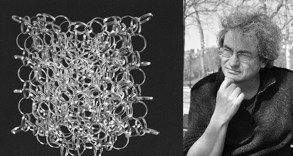 Pour Carlo Rovelli, l'espace n'est pas continu. Il est à l'image de ces anneaux attachés les uns aux autres. © DR / David Fossé