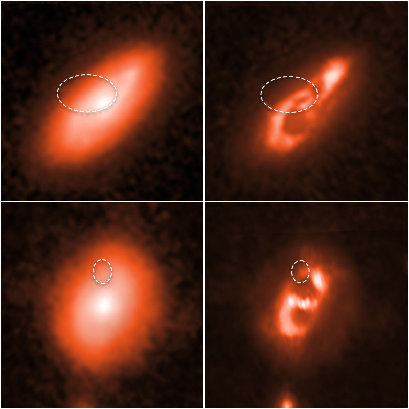 L’origine des sursauts radio rapides a été identifiée en bordure de certaines galaxies spirales et elliptiques. © Nasa/ESA