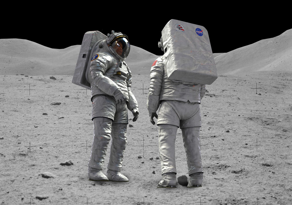 Pas d'astronaute américain sur la Lune avant mi-2025