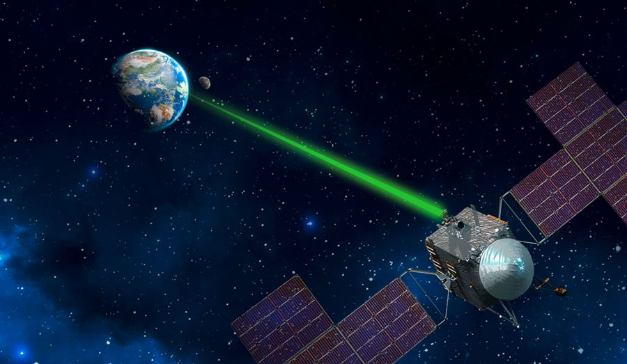Psyché utilise des lasers pour sa communication avec la NASA