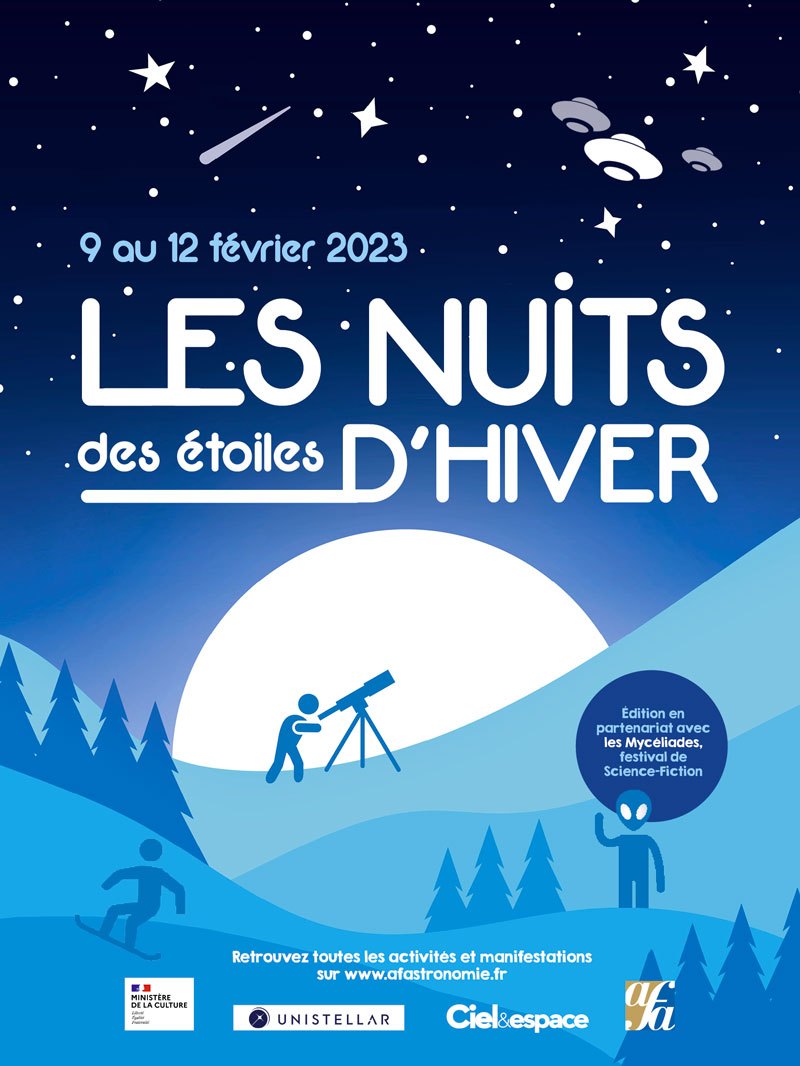 Nuits des étoiles d’hiver 2023. © AFA