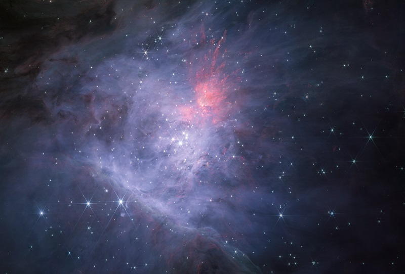 Immergiti nella Nebulosa di Orione utilizzando il telescopio spaziale James Webb