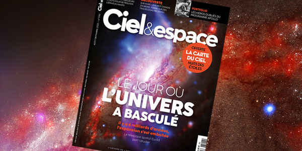 Le magazine Ciel & espace n°590. © C&E