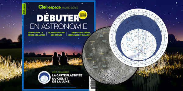 Hors série n°46 de Ciel & espace : Débuter en astronomie. © C&E