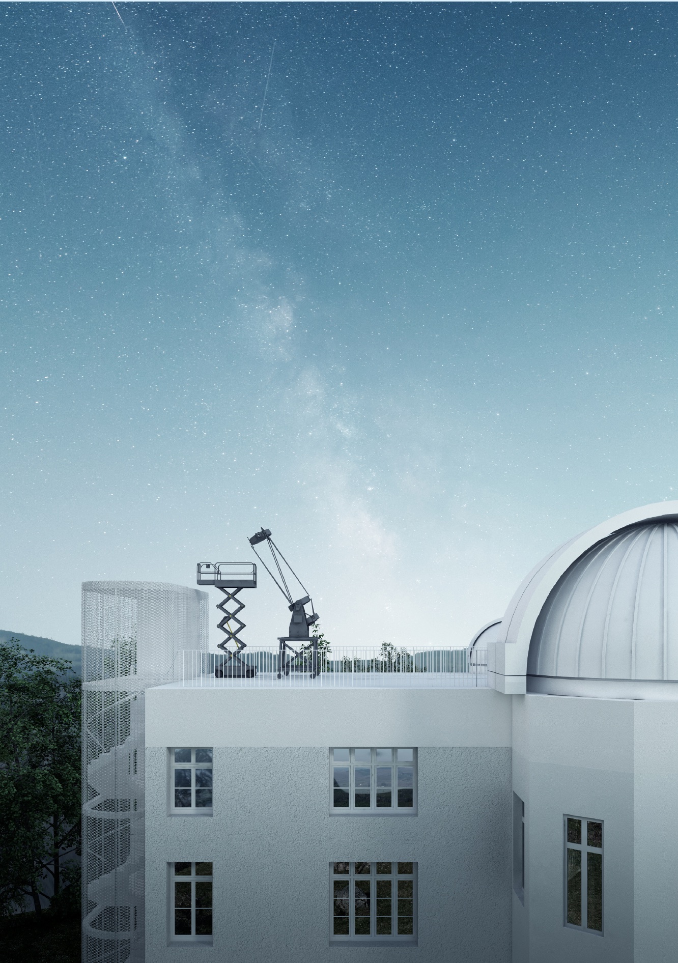 Projet pour l’observatoire de Château-Chinon. DR