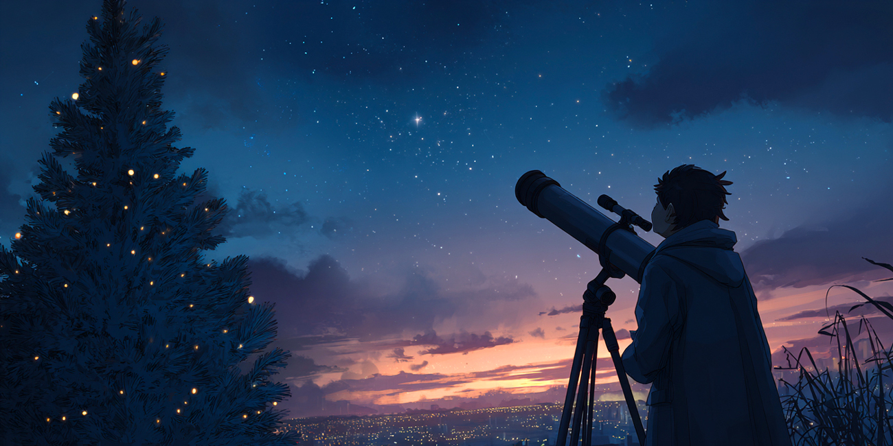 Vos premières cibles célestes avec l’instrument d’astronomie trouvé au pied du sapin