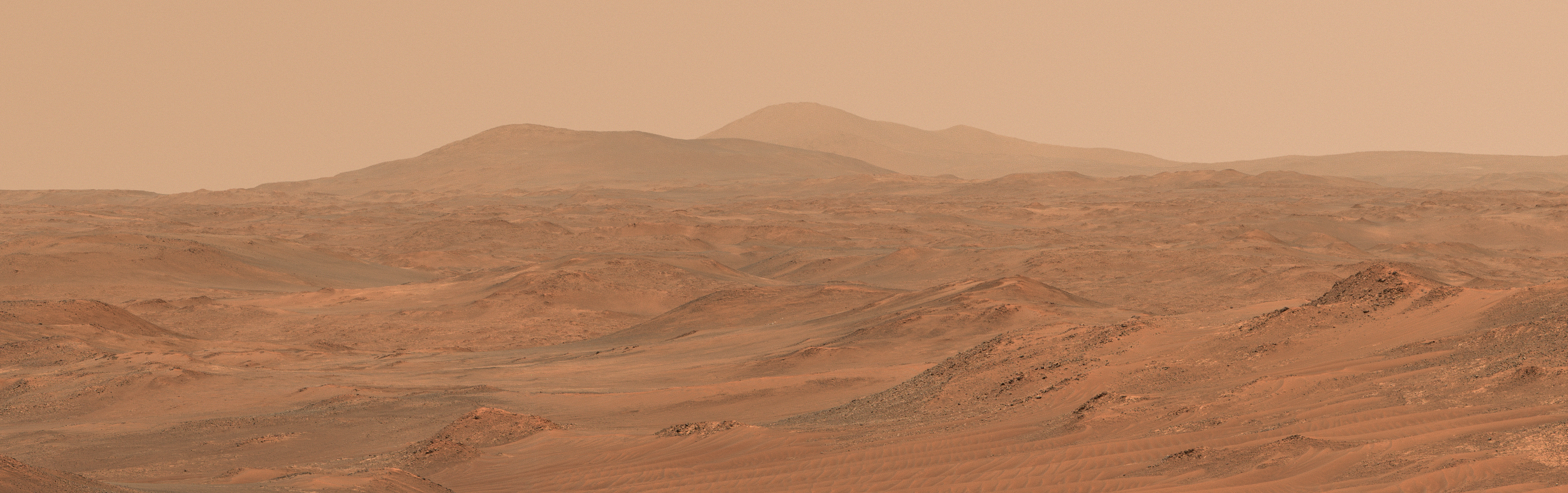 Horizons lointains sur Mars