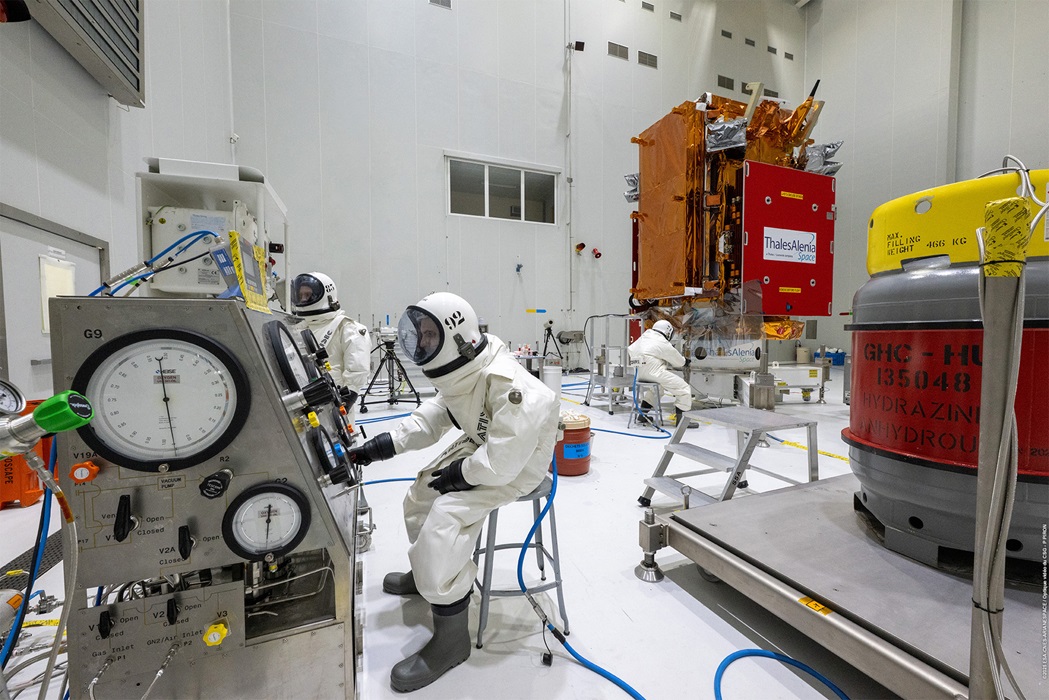 Le satellite Sentinel-1D passe à la pompe