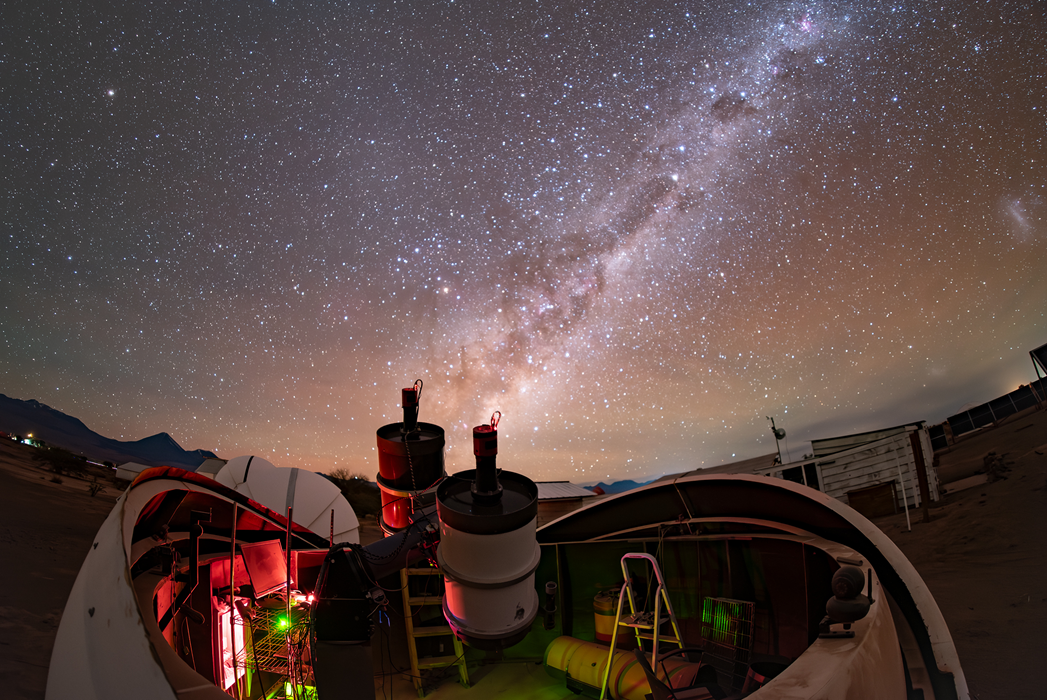 Une comète découverte au Chili par des amateurs français