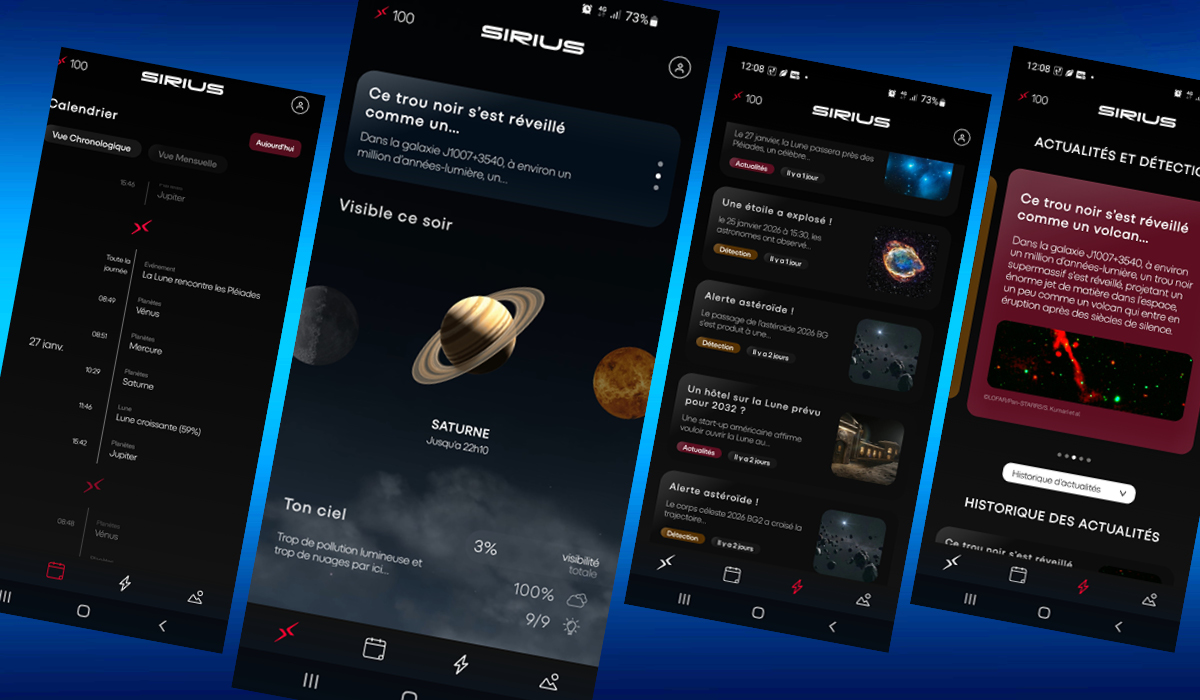 Sirius met le ciel dans votre poche