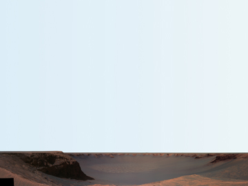 Vue du cratère Victoria par Opportunity. Crédit : NASA/JPL-CALTECH/CORNELL/C&E Photos